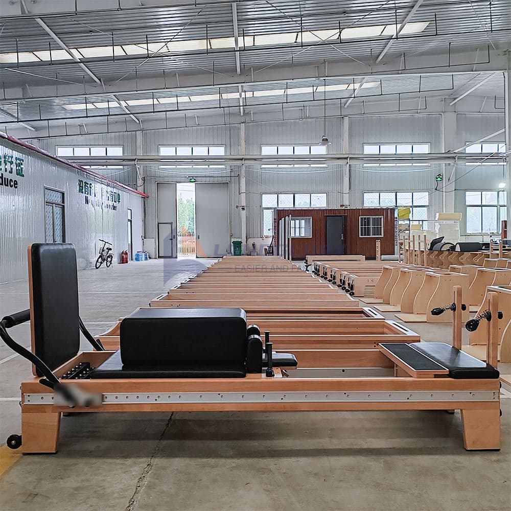 Pangunahing Beech Wooden Pilates Reformer