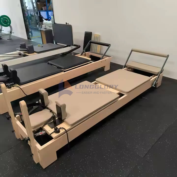 Klasikong Maple Wood Pilates Reformer Machine