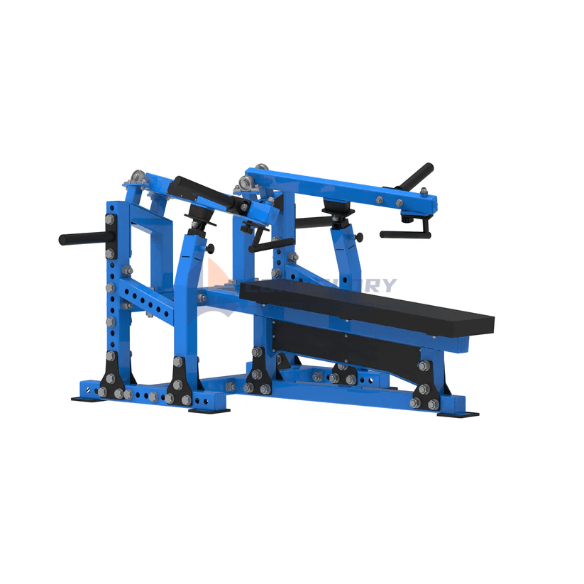 Flat bench press machine