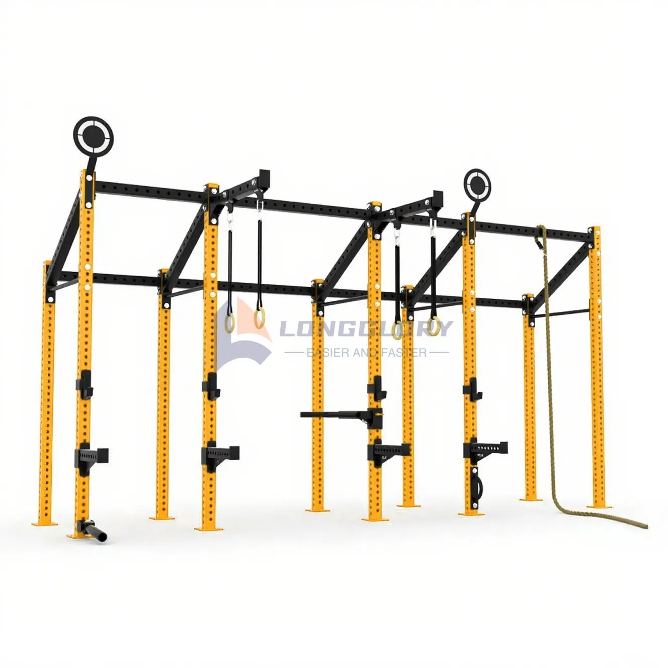 Multi functional crossfit rack