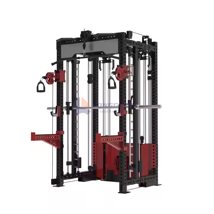 Multi functional power rack smith machine