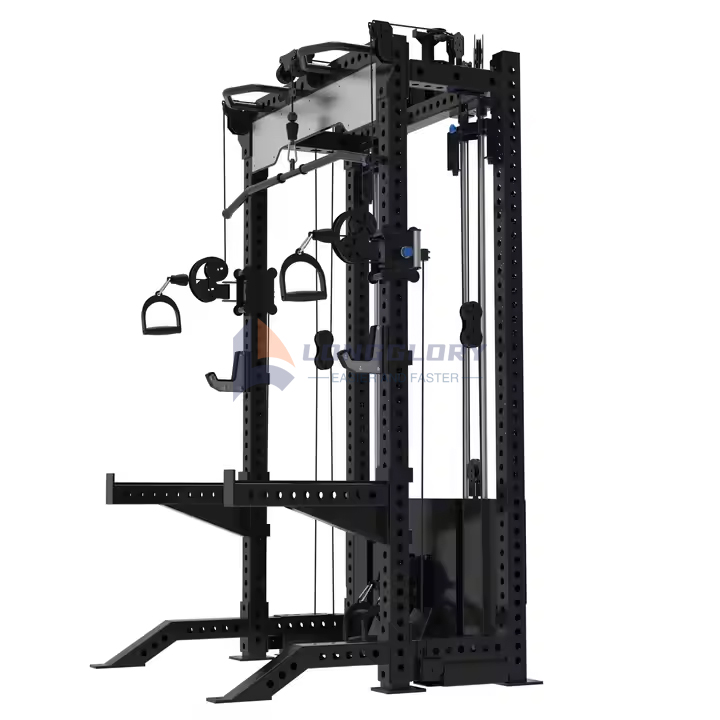 Multifunctional cable power rack