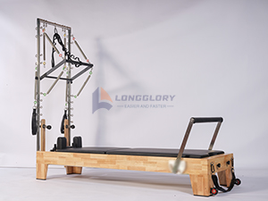 Oak Pilates Reformer na may tower