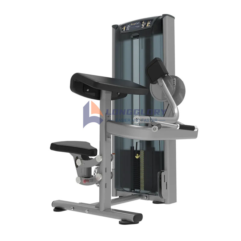 Pin-load na Bicep Curl Machine