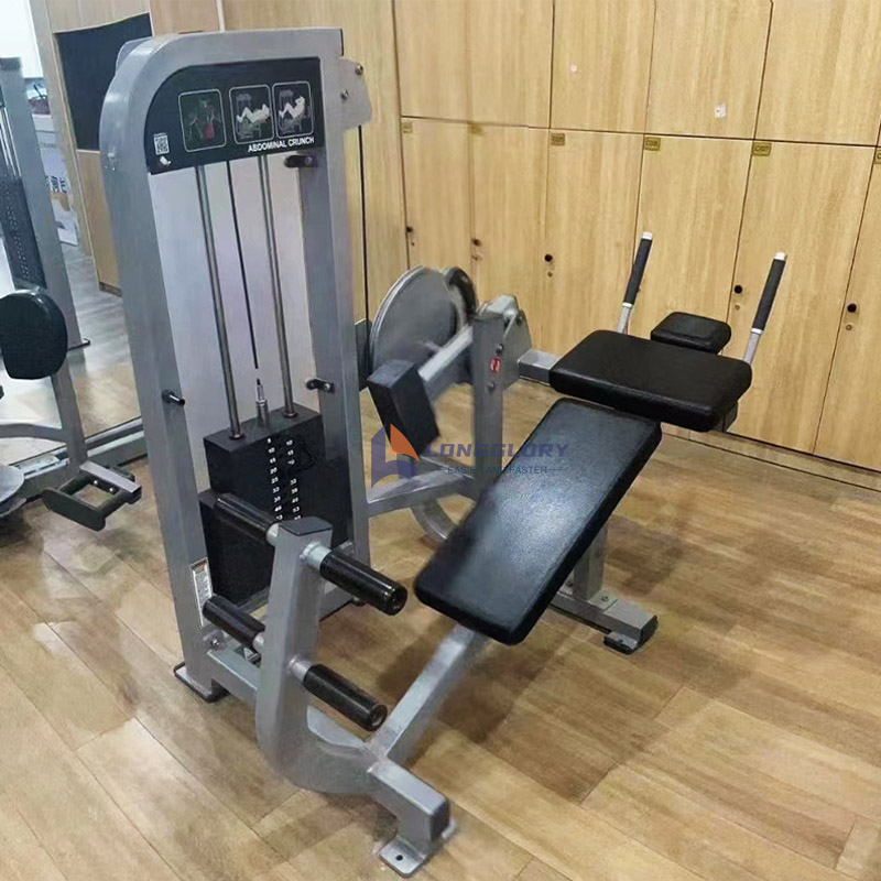 Nakaupo na Crunch Abdominal Machine