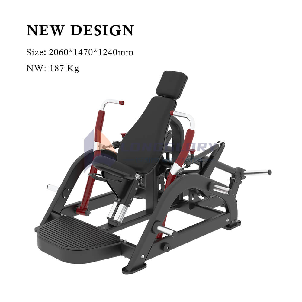 Nakaupo ang Decline Chest Press Machine
