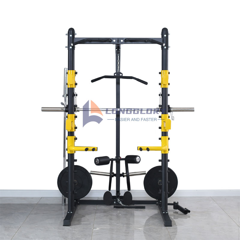 Squat Rack Gamit ang Smith Machine